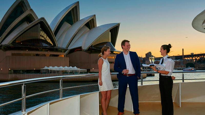 Come along for a contemporary 3-course dining experience while cruising beautiful waterways of the Sydney Harbour on our Sunset Dinner Cruise.